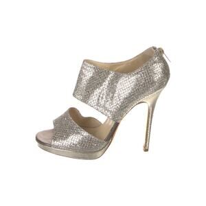 ❤️Jimmy Choo Glitter Metallic Heels❤️
